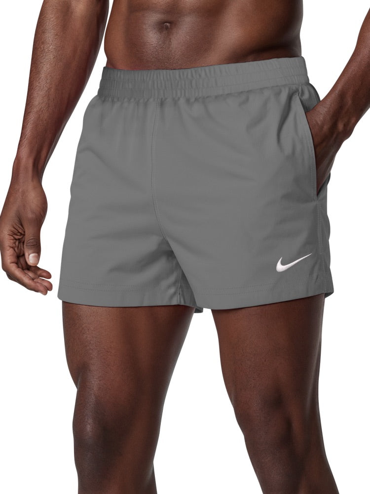 Nike Swim Breaker Essential Men's 3" Brief-Lined Volley Short - Cool Grey alternate image 2