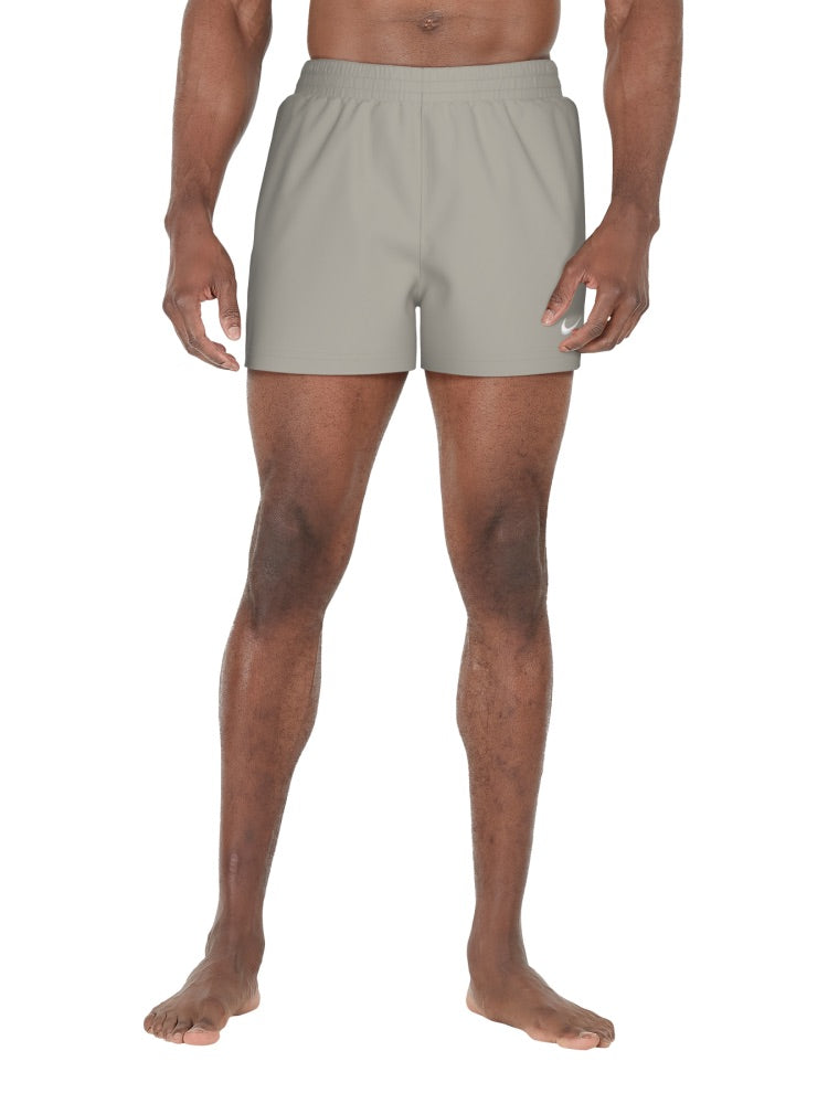 Nike Swim Breaker Essential Men's 3" Brief-Lined Volley Short - College Grey