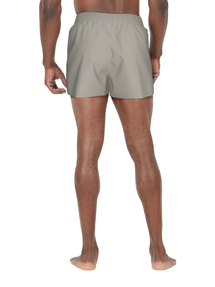 Nike Swim Breaker Essential Men's 3" Brief-Lined Volley Short - College Grey alternate image 1