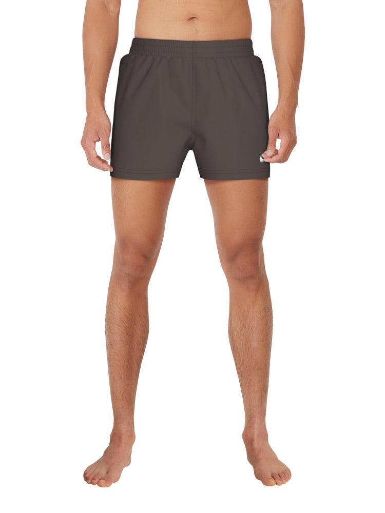 Nike Swim Breaker Essential Men's 3" Brief-Lined Volley Short - Baroque Brown
