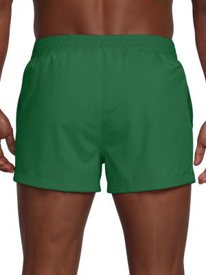 Nike Swim Breaker Essential Men's 3" Brief-Lined Volley Short - Malachite alternate image 3