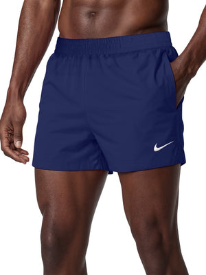 Nike Swim Breaker Essential Men's 3" Brief-Lined Volley Short - Midnight Navy alternate image 2