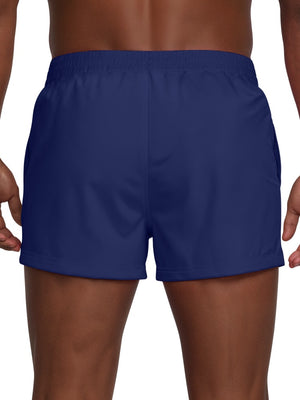 Nike Swim Breaker Essential Men's 3" Brief-Lined Volley Short - Midnight Navy alternate image 3