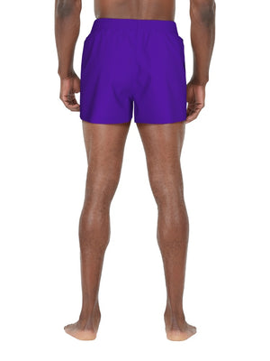 Nike Swim Breaker Essential Men's 3" Brief-Lined Volley Short - Court Purple alternate image 1