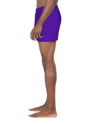 Nike Swim Breaker Essential Men's 3" Brief-Lined Volley Short - Court Purple alternate image 3