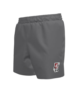 Nike Swim Breaker Big Kids' (Boys') 4" Brief-Lined Volley Short - Cool Grey
