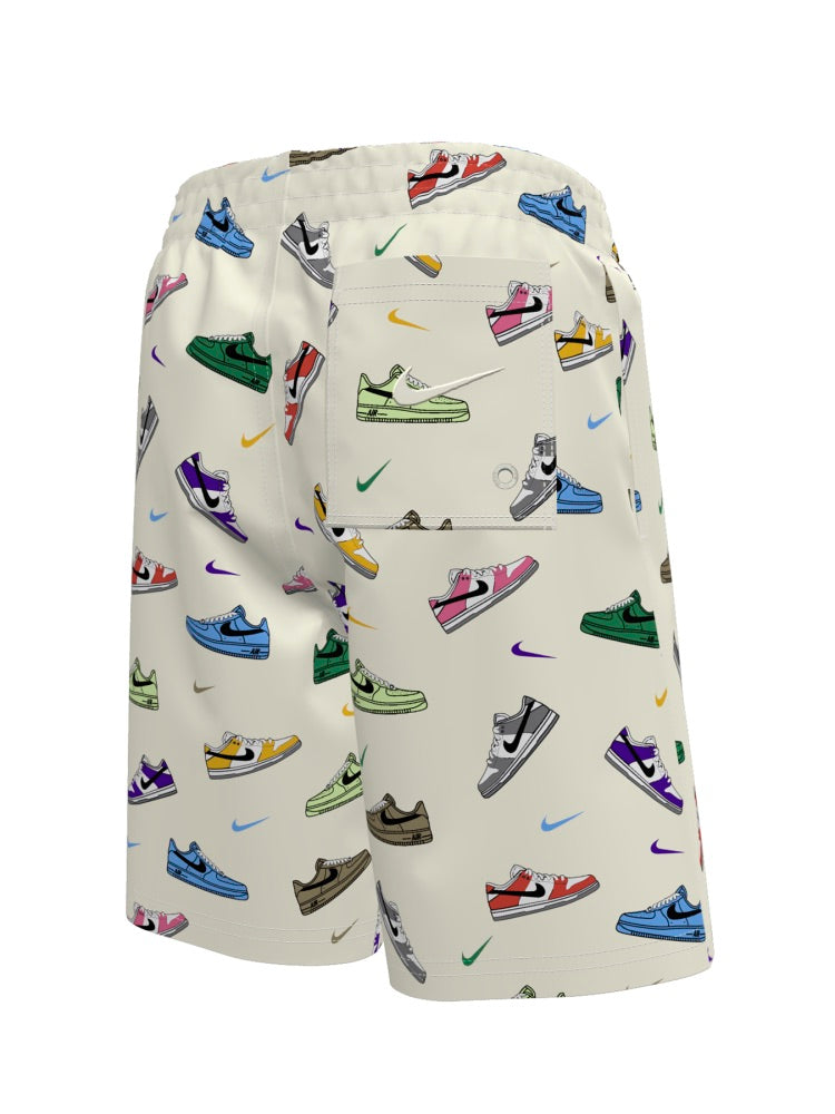 Nike Swim Breaker Big Kids' (Boys') 7" Brief-Lined Volley Short - Sail alternate image 2
