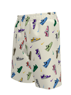 Nike Swim Breaker Big Kids' (Boys') 7" Brief-Lined Volley Short - Sail alternate image 3