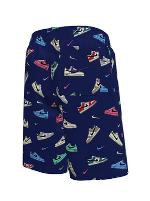 Nike Swim Breaker Big Kids' (Boys') 7" Brief-Lined Volley Short - Blue alternate image 2
