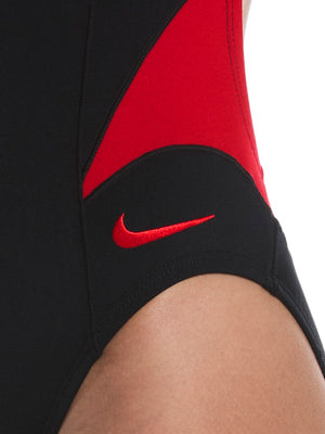 Nike Swim Hydrastrong Fly Women's Cutout One Piece - University Red alternate image 2