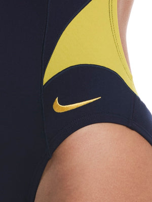 Nike Swim Hydrastrong Fly Women's Cutout One Piece - Varsity Maize alternate image 2