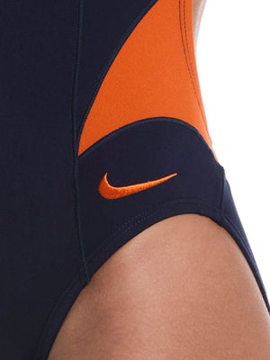 Nike Swim Hydrastrong Fly Women's Cutout One Piece - Team Orange alternate image 2