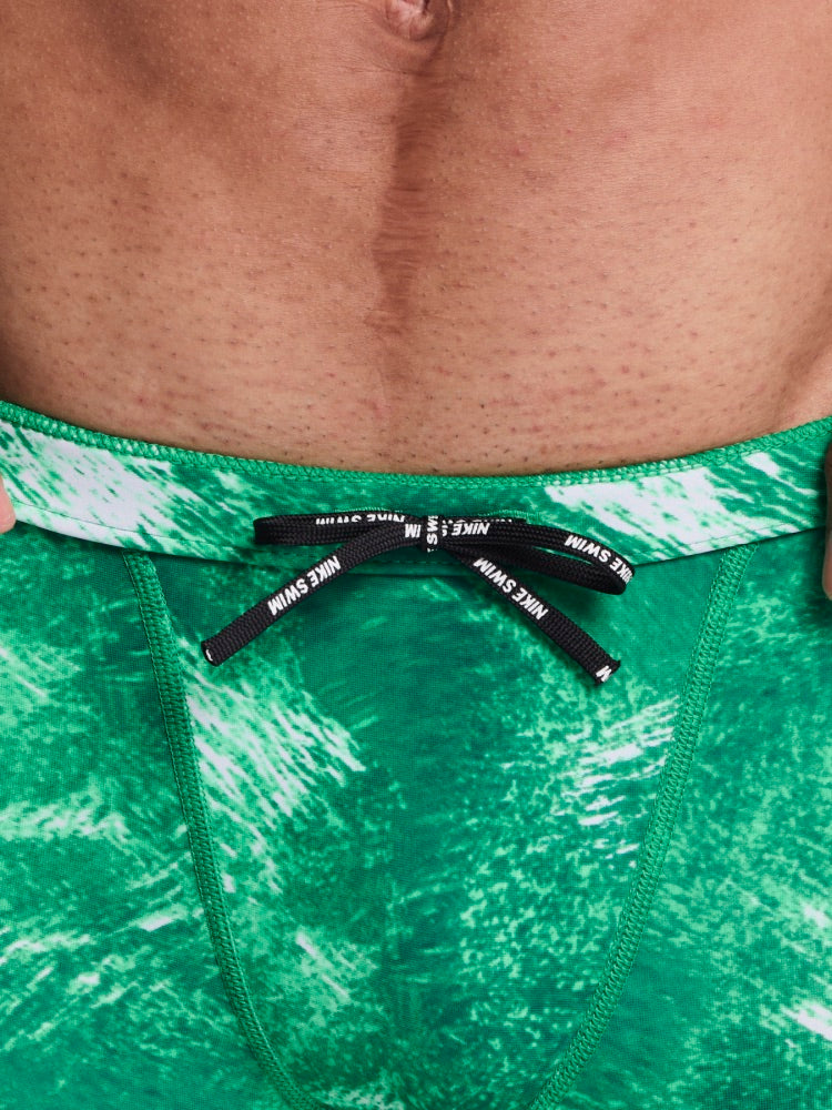Nike Swim Watercolor Men's Jammer - Court Green alternate image 4