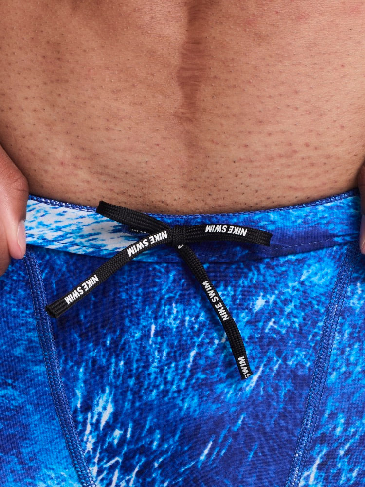 Nike Swim Watercolor Men's Jammer - Game Royal alternate image 4