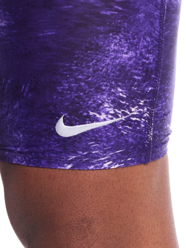Nike Swim Watercolor Men's Jammer - Court Purple alternate image 2