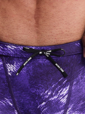 Nike Swim Watercolor Men's Jammer - Court Purple alternate image 4