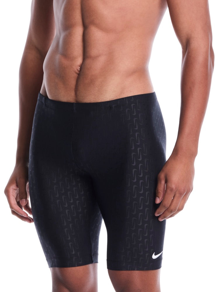 Nike Swim Men's Loose Fit Padded Jammer - Black