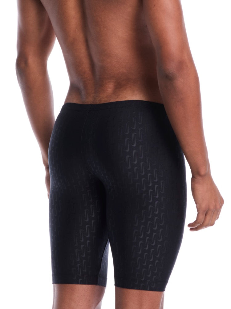 Nike Swim Men's Loose Fit Padded Jammer - Black alternate image 1