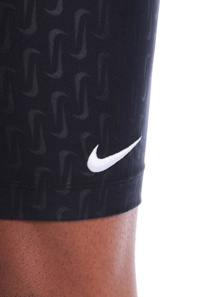 Nike Swim Men's Loose Fit Padded Jammer - Black alternate image 2