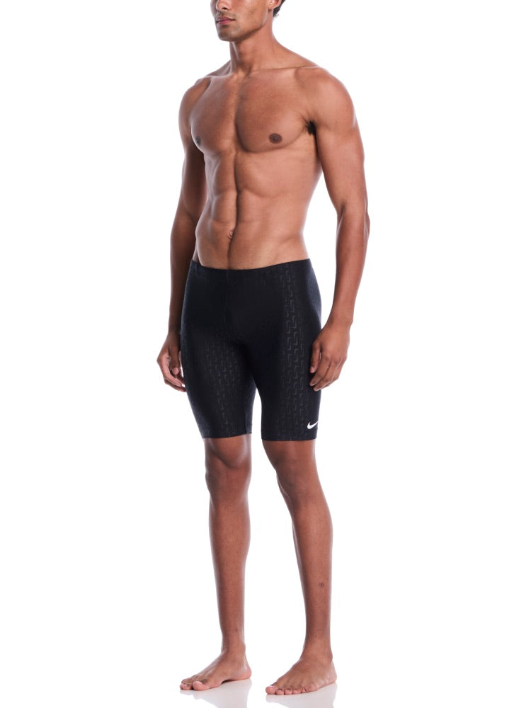 Nike Swim Men's Loose Fit Padded Jammer - Black alternate image 3