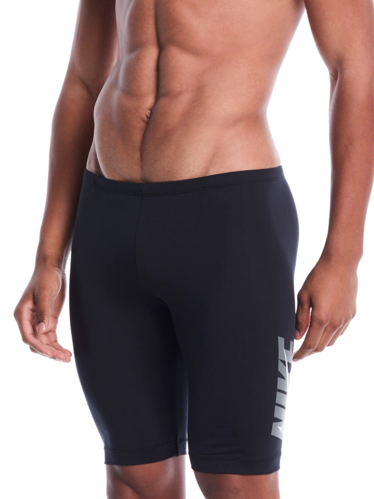 Nike Swim Men's Loose Fit Padded Jammer - Black