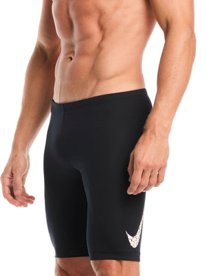 Nike Swim Men's Loose Fit Padded Jammer - White