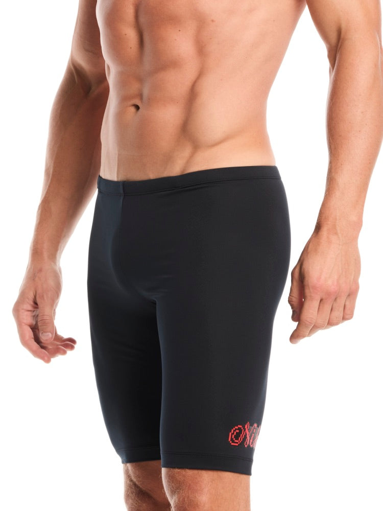 Nike Swim Men's Loose Fit Padded Jammer - Red