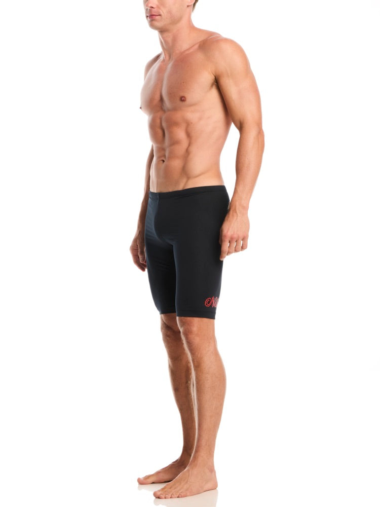 Nike Swim Men's Loose Fit Padded Jammer - Red alternate image 3