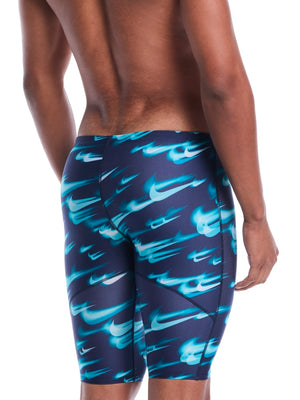 Nike Swim Hydrastrong Men's Jammer - Green Abyss alternate image 1