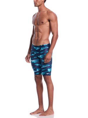 Nike Swim Hydrastrong Men's Jammer - Green Abyss alternate image 3