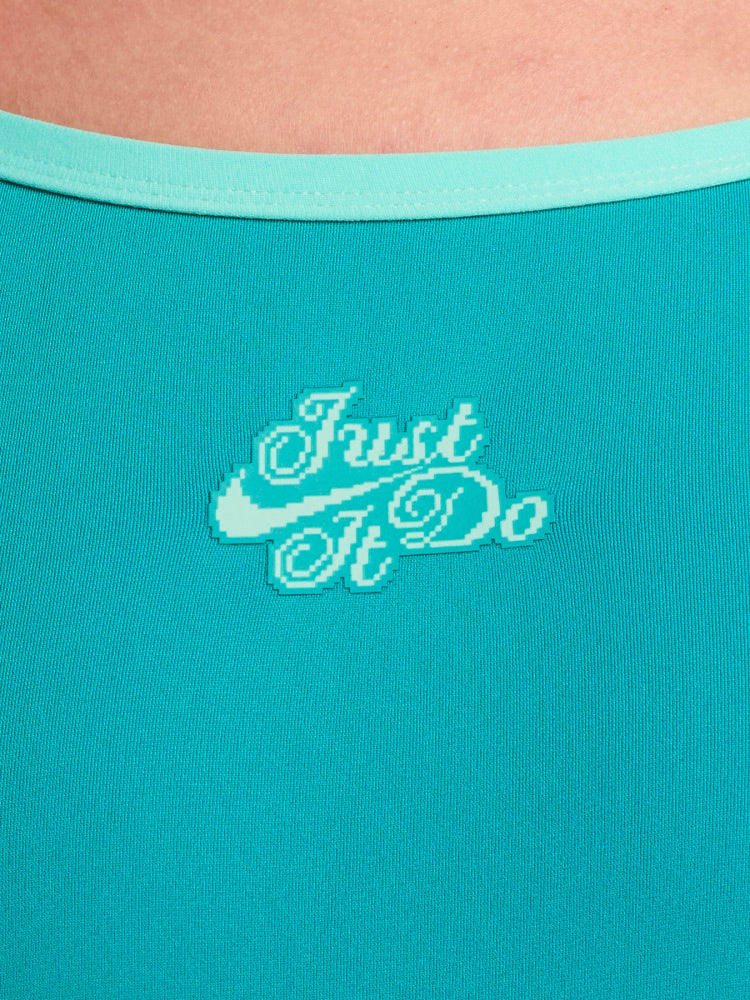 Nike Swim Hydrastrong Women's Racerback Low Leg One Piece - Energy alternate image 2