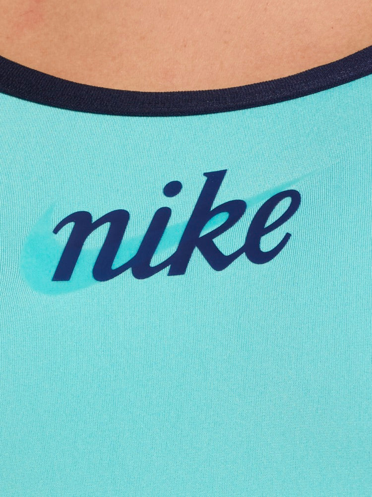 Nike Swim Hydrastrong Women's Racerback Low Leg One Piece - Bleached Turq alternate image 2