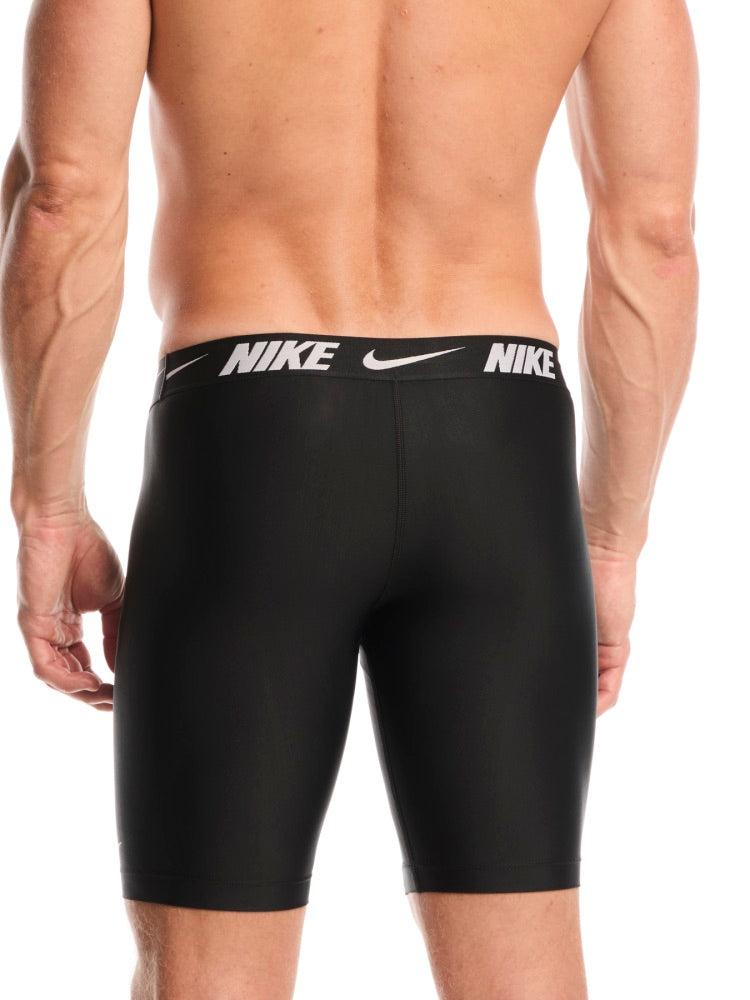Nike Swim Logo Tape Men's Jammer - Black alternate image 1