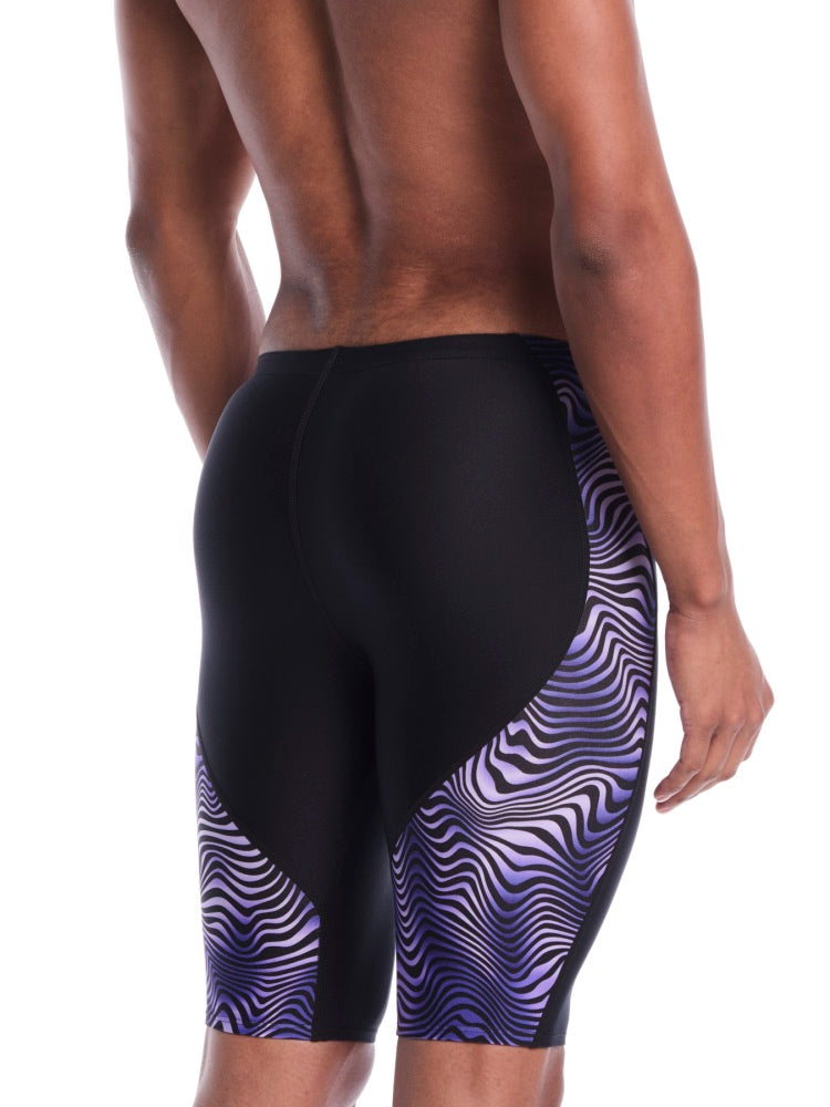 Nike Swim Hydrastrong Water Stripe Men's Jammer - Court Purple alternate image 1