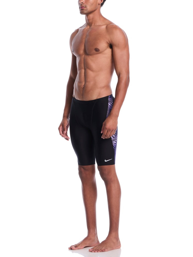 Nike Swim Hydrastrong Water Stripe Men's Jammer - Court Purple alternate image 3