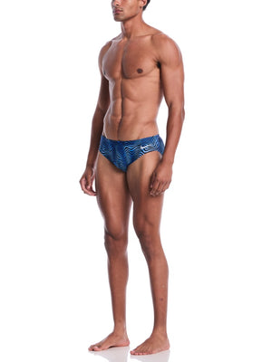 Nike Swim Hydrastrong Water Stripe Men's Brief - Game Royal alternate image 3