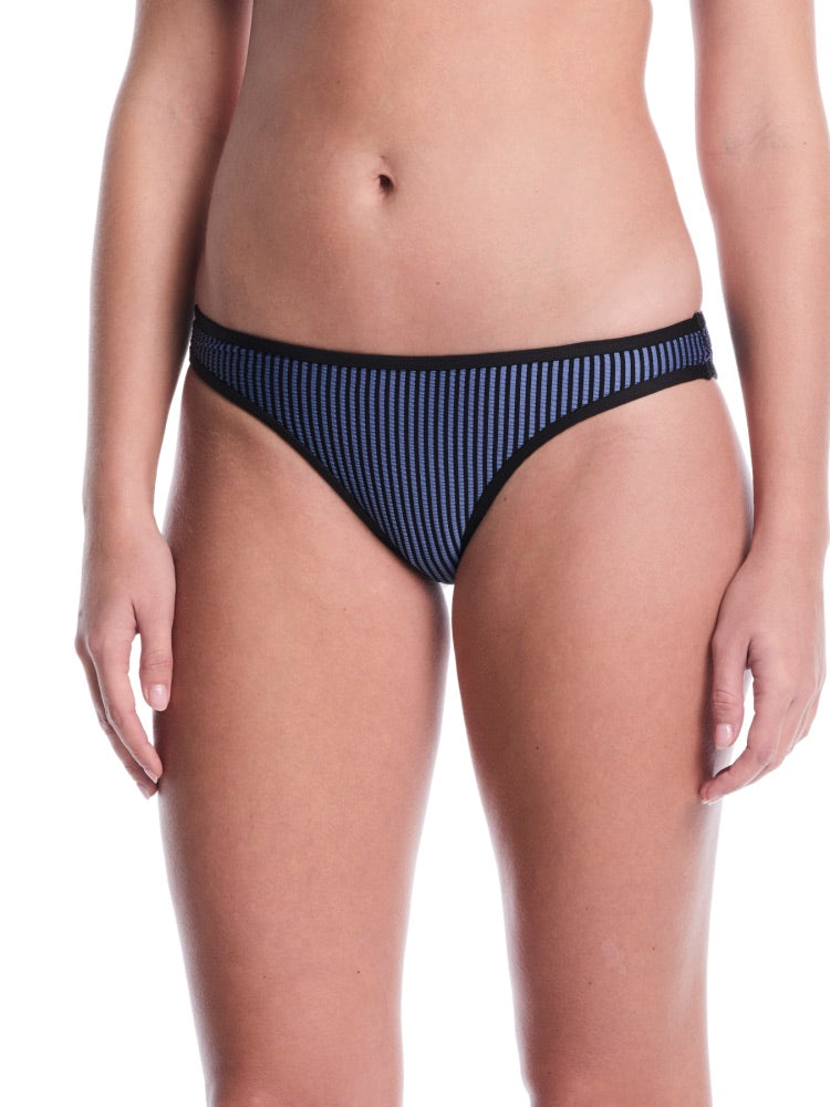 Nike Swim Women's Ripple Texture Hipster Bikini Bottom - Slate