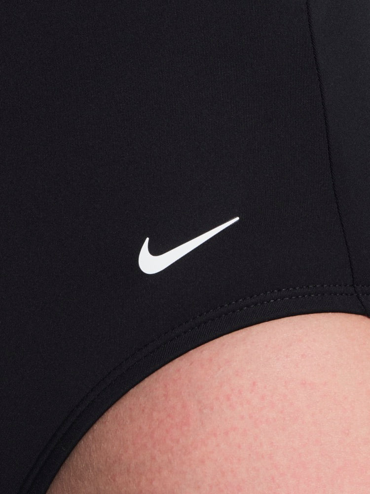 Nike Swim Effortless Essential Women's Scoop Neck One Piece - Black alternate image 2