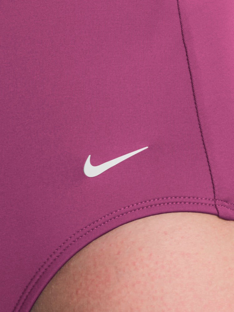 Nike Swim Effortless Essential Women's Scoop Neck One Piece - Desert Pink alternate image 2