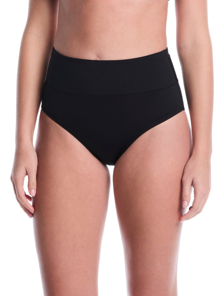 Nike Swim Effortless Essential Women's High Waist Full Bottom - Black