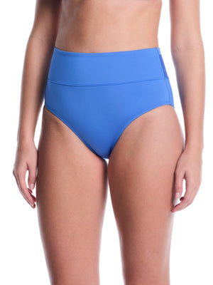 Nike Swim Effortless Essential Women's High Waist Full Bottom - Blue Crystal