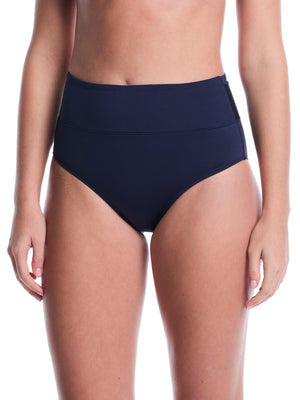 Nike Swim Effortless Essential Women's High Waist Full Bottom - Midnight Navy