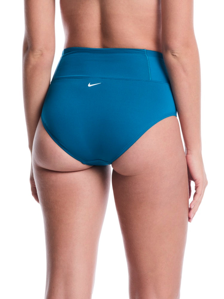 Nike Swim Effortless Essential Women's High Waist Full Bottom - Green Abyss alternate image 1