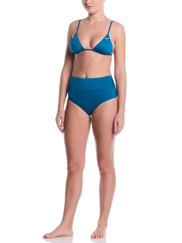 Nike Swim Effortless Essential Women's High Waist Full Bottom - Green Abyss alternate image 3