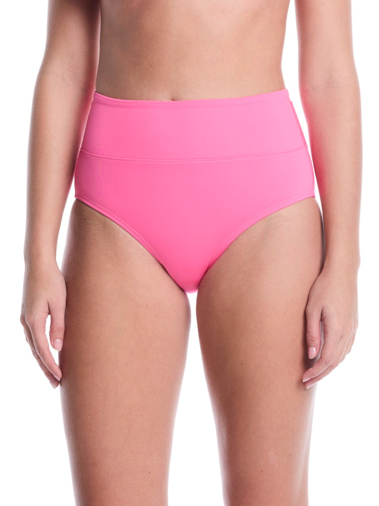 Nike Swim Effortless Essential Women's High Waist Full Bottom - Pink Glow