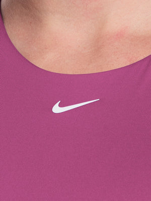 Nike Swim Effortless Essential Women's Cap Sleeve Swim Top - Desert Pink alternate image 2