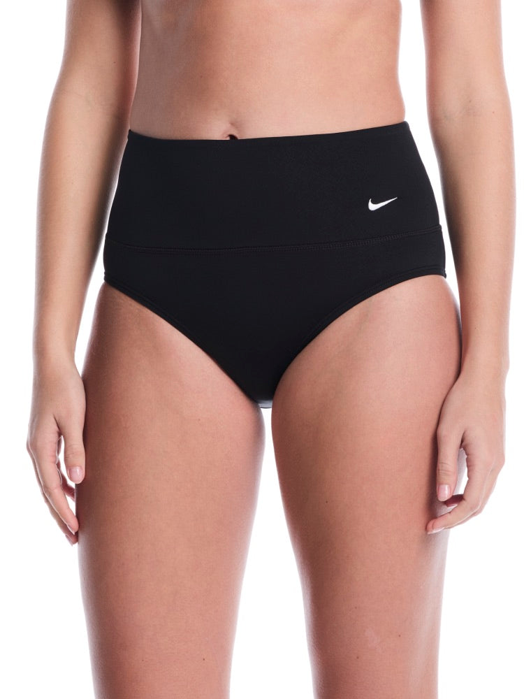 Nike Swim Women's High Waist Full Bottom - Black