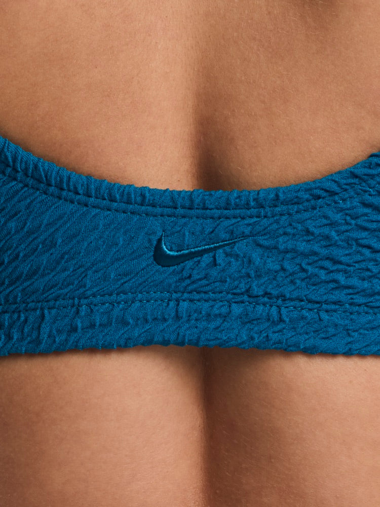 Nike Swim Women's Shoreline Texture Bralette Bikini Top - Green Abyss alternate image 2