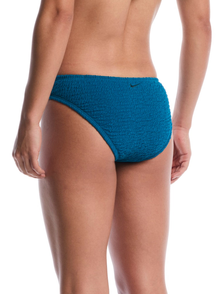 Nike Swim Women's Shoreline Texture Hipster Bikini Bottom - Green Abyss alternate image 1