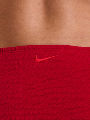 Nike Swim Women's Shoreline Texture Hipster Bikini Bottom - Gym Red alternate image 2